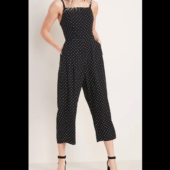 Old Navy Pants Jumpsuits Old Navy Polka Dot Jumpsuit Poshmark